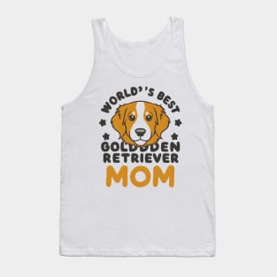 World's Greatest Golden Retriever Grandma Funny Dog Lover Tank Top